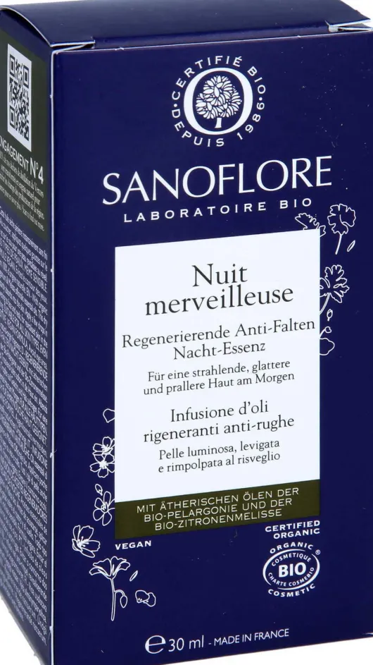 Sanoflore Merveilleuse Regenerierende Anti-Falten-Essenz 30 ml