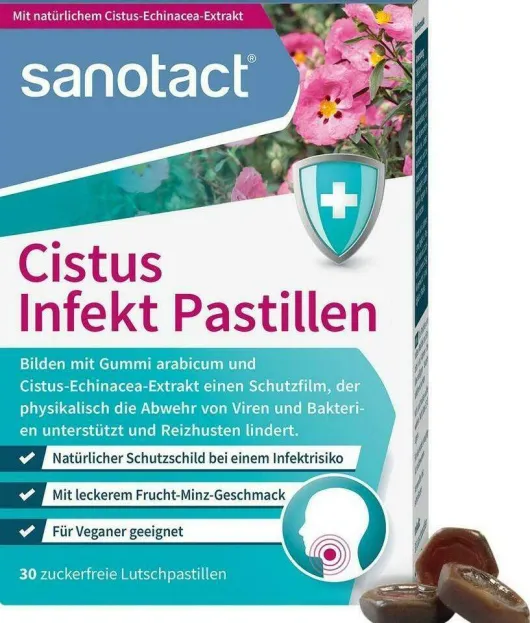 Sanotact Cistus Infekt 30 Pastillen