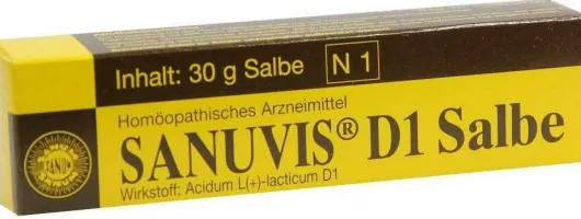 Sanuvis D1 30 G Salbe