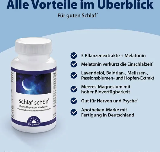 Schlaf Schön Dr. Jacob `s 90 Tabletten
