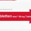 Schlaftabletten Elac 50 mg 20 Stück