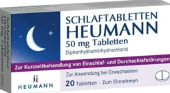 Schlaftabletten Heumann 50 mg 20 Tabletten