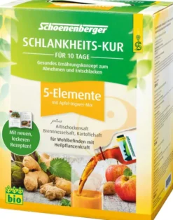 Schlankheitskur 5 Elemente Schoenenberger 1 Karton
