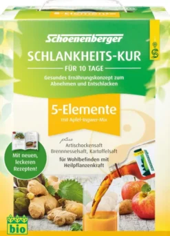 Schlankheitskur 5 Elemente Schoenenberger 1 Karton