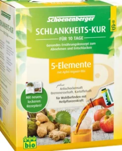 Schlankheitskur 5 Elemente Schoenenberger 1 Karton