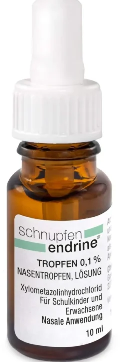 Schnupfen Endrine 0,1% Nasentropfen 10 ml