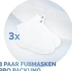 Scholl Intensiv Pflegende Fußmaske 3 Paar Socken