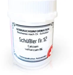 Schüssler Nr. 12 Calcium Sulfuricum D 6 400 Tabletten