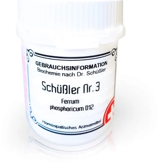 Schüssler Nr.3 Ferrum Phosphoricum D12 400 Tabletten
