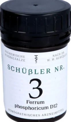 Schüssler Nr.3 Ferrum Phosphoricum D 12 Tablett