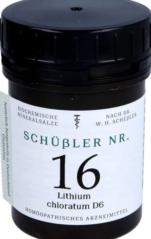 Schüssler Nr.16 Lithium Chloratum D 6 400 Tabletten