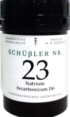 Schüssler Nr.23 Natrium Bicarbonicum D 6 400 Tabletten