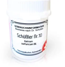 Schüssler Nr.10 Natrium Sulfuricum D6 400 Tabletten