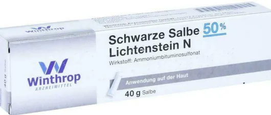 Schwarze Salbe 50% Lichtenstein N 40 g