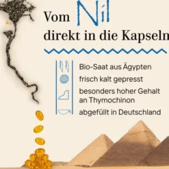 Schwarzkümmel Ägypten Pur 180 Kapseln