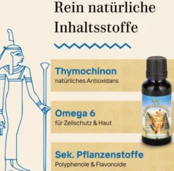 Schwarzkümmelöl Bio Ägyptisch 30 ml