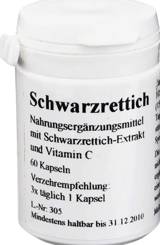 Schwarzrettich Kapseln