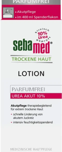 Sebamed Trockene Haut Parfümfrei Urea 10% 400 ml Lotion