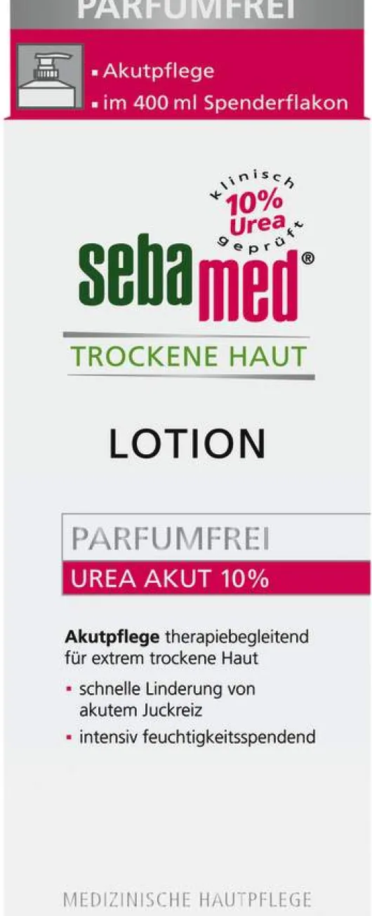 Sebamed Trockene Haut Parfümfrei Urea 10% 400 ml Lotion