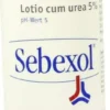 Sebexol Lotio Cum Urea 5% 150 ml Emulsion
