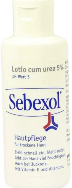 Sebexol Lotio Cum Urea 5% 50 ml Emulsion
