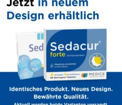 Sedacur Forte Beruhigungsdragees 60 Stück