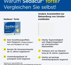 Sedacur Forte Beruhigungsdragees 60 Stück