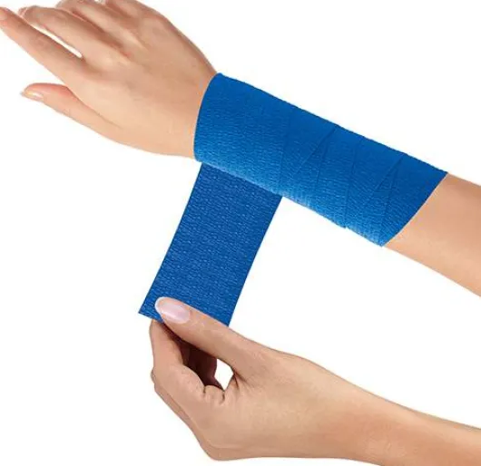 Selbsthaftende Bandage, 5 cm x 4 m, farbig sortiert