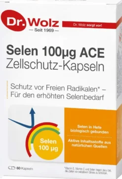 Selen Ace 100 µg 60 Tage 60 Kapseln