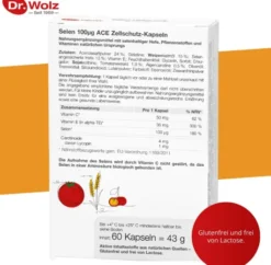 Selen Ace 100 µg 60 Tage 60 Kapseln