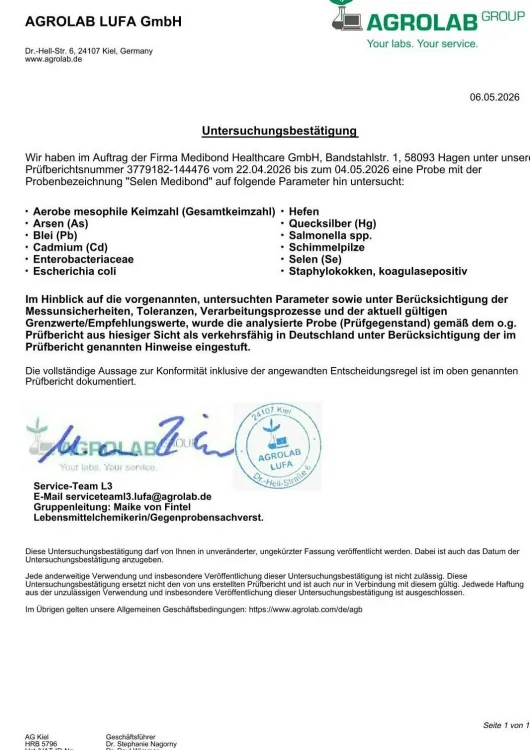 Selen 100 Medibond 120 Kapseln