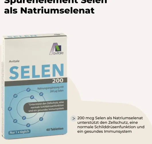 Selen 200 Myg 60 Tabletten