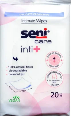 Seni Care Inti+ Feuchttücher 12x19 cm 20 Stück