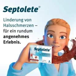 Septolete mit Cola Geschmack 3mg + 1mg 16 Lutschtabletten