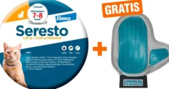 Seresto Halsband für Katzen 2 x 1 Stück + gratis Pflegehandschuh