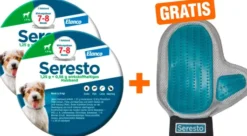 Seresto Halsband für kleine Hunde 2 x 1 Stück + gratis Pflegehandschuh 1 Stück