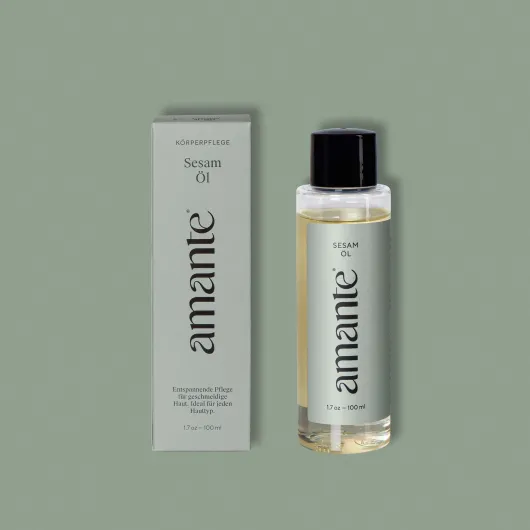 Sesamöl 100 % Rein Hautpflegeöl Amante 100 ml