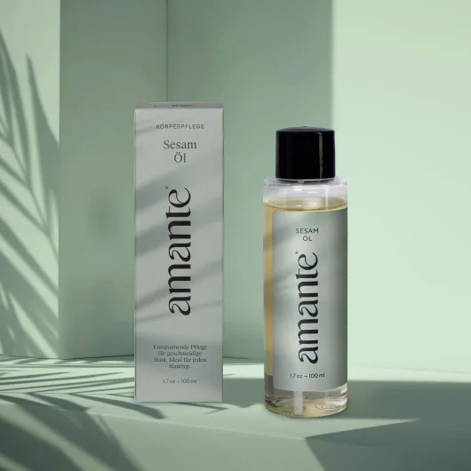 Sesamöl 100 % Rein Hautpflegeöl Amante 100 ml