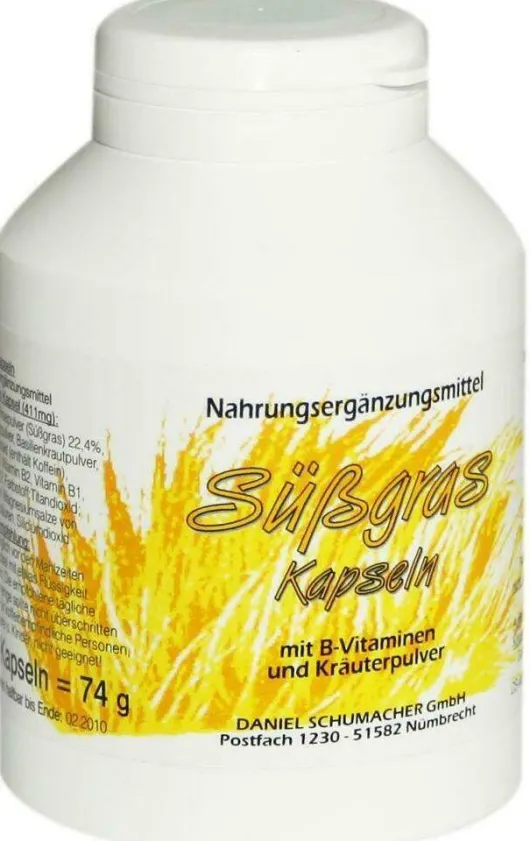 Süßgras Kapseln 180 Stück