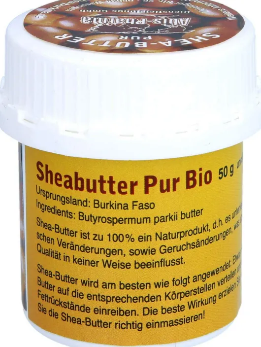 Sheabutter Pur Bio Unraffiniert