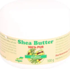 Sheabutter Unraffiniert 100% Pur 100 G