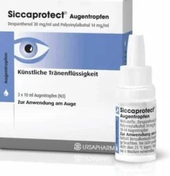 Siccaprotect 3 x 10 ml Augentropfen