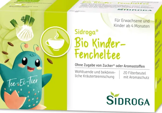 Sidroga Bio Kinder-Fencheltee 20 Filterbeutel