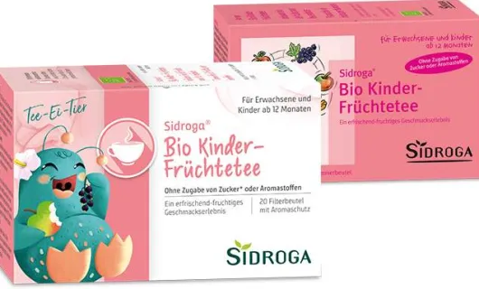 Sidroga Bio Kinder Früchtetee 20 Filterbeutel