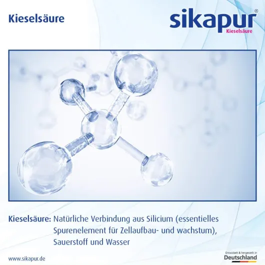 Sikapur Kieselsäure Softgel 30 Kapseln M