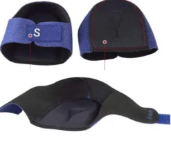 Silikon Fersenmanschette, Größe 41-45, 1 Paar