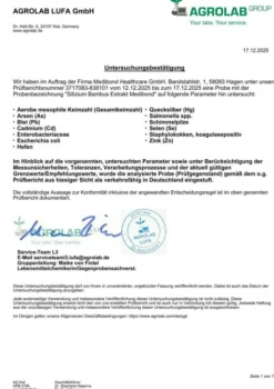 Silizium Bambus Extrakt Medibond 60 Kapseln