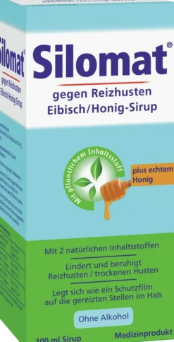 Silomat gegen Reizhusten Eibisch Honig Sirup 100 ml