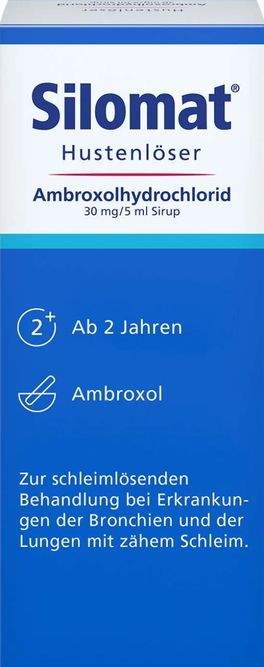 Silomat Hustenlöser Ambroxolhydrochlorid 30mg je 5ml Sirup 250 ml