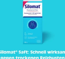 Silomat Hustenstiller Pentoxyverin 1,35 mg je ml Saft 100 ml